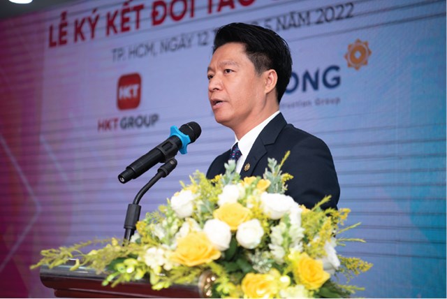 Tổng Gi&aacute;m đốc Ph&uacute; Đ&ocirc;ng Group &ndash; &ocirc;ng Ng&ocirc; Quang Ph&uacute;c chia sẻ về sự hợp t&aacute;c c&ugrave;ng ph&aacute;t triển giữa Ph&uacute; Đ&ocirc;ng Group v&agrave; HKT GROUP: &ldquo;Mục ti&ecirc;u chung l&agrave; đưa ra thị trường những sản phẩm tốt nhất cũng l&agrave; mang lại cho kh&aacute;ch h&agrave;ng những sản phẩm chất lượng nhất với gi&aacute; trị thực&rdquo;