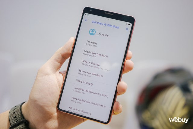 M&aacute;y chạy tr&ecirc;n hệ điều h&agrave;nh BOS dựa tr&ecirc;n Android 9 kh&aacute; cũ tại thời điểm ra mắt &nbsp;