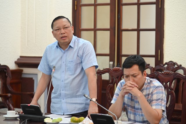 Cục trưởng Cục Kiểm so&aacute;t thủ tục h&agrave;nh ch&iacute;nh, Văn ph&ograve;ng Ch&iacute;nh phủ Ng&ocirc; Hải Phan tại Tọa đ&agrave;m.