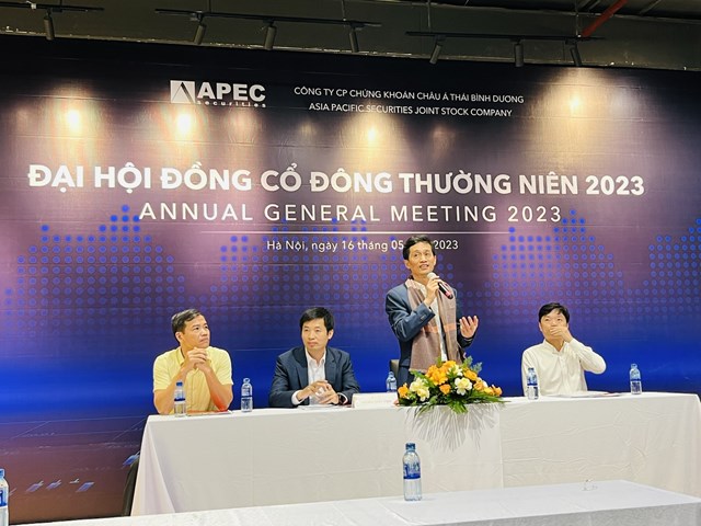 Chứng kho&#225;n Ch&#226;u &#193; Th&#225;i B&#236;nh Dương (APS) tổ chức bất th&#224;nh ĐHĐCĐ thường ni&#234;n năm 2023 - Ảnh 1