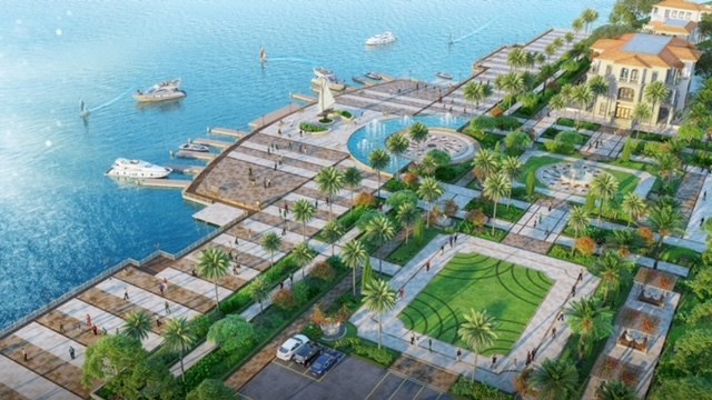 Quảng trường s&ocirc;ng c&ugrave;ng tiện &iacute;ch bến du thuyền độc quyền cho cư d&acirc;n sở hữu second-home tại Habana Island