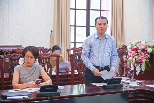 &Ocirc;ng Nguyễn Hồng Tuyến, Vụ trưởng Vụ C&aacute;c vấn đề chung về x&acirc;y dựng ph&aacute;p luật ph&aacute;t biểu