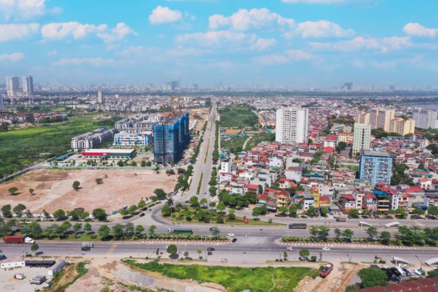 Ảnh tiến độ thực tế dự &aacute;n Khai Sơn City th&aacute;ng 5/2023 &nbsp;