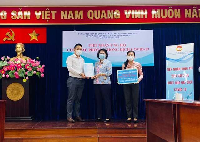 KITA Group thực hiện nhiều hoạt động thiết thực chung tay đẩy l&#249;i dịch Covid-19 - Ảnh 1