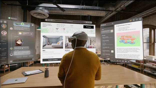 Apple Vision Pro ra mắt: Trải nghiệm ảo m&#224; thật với gi&#225; 3.499 USD - Ảnh 1