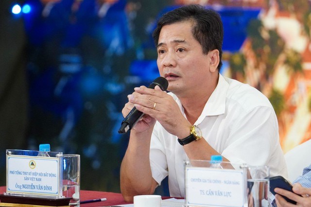 TS Nguyễn Văn Đ&iacute;nh, Ph&oacute; Chủ tịch Hiệp hội Bất động sản Việt Nam - Chủ tịch Hội m&ocirc;i giới Bất động sản Việt Nam. &nbsp;