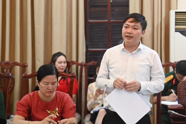 Đại diện&nbsp;Bộ Lao động &ndash; Thương binh v&agrave; X&atilde; hội&nbsp;t&oacute;m tắt những điểm mới của dự &aacute;n Luật BHXH (sửa đổi).