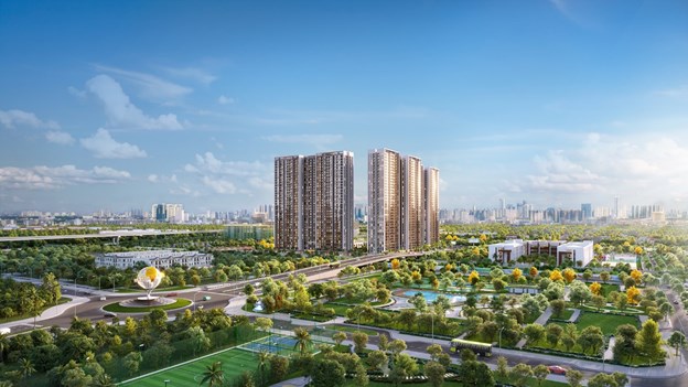 &nbsp;The Sola Park được thiết kế với nhiều kh&ocirc;ng gian cảnh quan v&agrave; nằm gần kề c&aacute;c c&ocirc;ng vi&ecirc;n lớn. &nbsp;