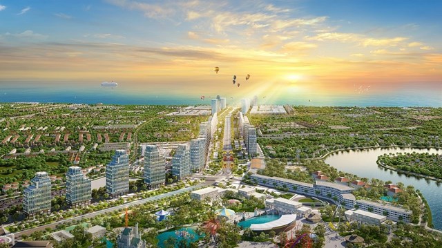 Khu đ&ocirc; thị phức hợp Sun Grand Boulevard tọa lạc tại trung t&acirc;m phố biển Sầm Sơn. &nbsp;