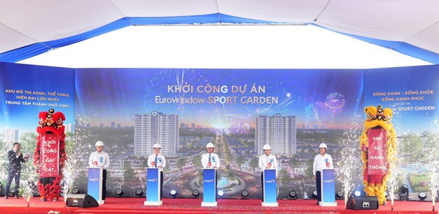 Dự &aacute;n Eurowindow Sport Garden ch&iacute;nh thức được khởi c&ocirc;ng đ&aacute;nh dấu sự&nbsp; trở lại ấn tượng của Eurowindow Holding tại thị trường bất động sản th&agrave;nh phố Vinh. &nbsp;