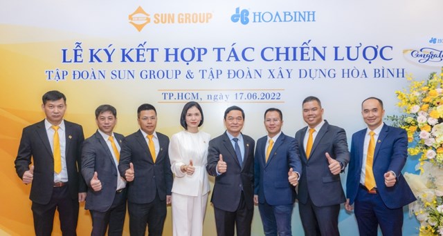 Tập đo&agrave;n Sun Group sẽ ưu ti&ecirc;n lựa chọn H&ograve;a B&igrave;nh l&agrave;m nh&agrave; thầu thi c&ocirc;ng x&acirc;y dựng cho c&aacute;c dự &aacute;n của Sun Group.