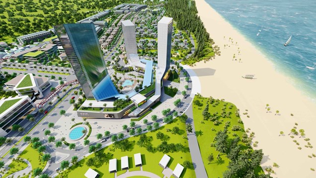 Phối cảnh dự &aacute;n Khu du lịch sinh th&aacute;i T&acirc;n D&acirc;n &nbsp;