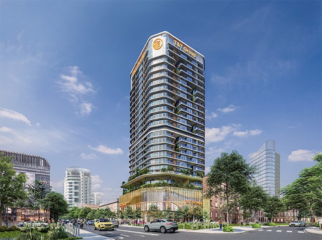Phối cảnh tổng thể dự &aacute;n số 2 Phạm Ngọc Thạch với ph&aacute;p l&yacute; vững v&agrave;ng, hiếm hoi tọa lạc giữa trung t&acirc;m th&agrave;nh phố H&agrave; Nội.