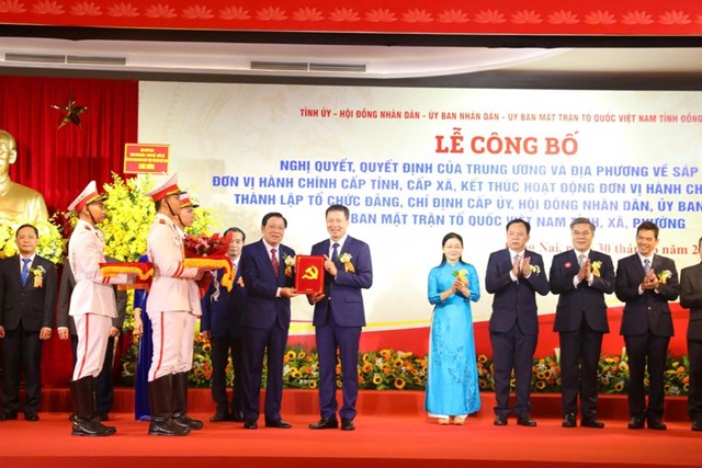 Ông Vũ Hồng Văn giữ chức vụ Bí thư Tỉnh ủy Đồng Nai mới nhiệm kỳ 2020-2025