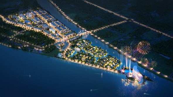 Phối ảnh KĐT mới Cồn Khương - một dự &aacute;n mới do Văn Ph&uacute; - Invest triển khai tại Cần Thơ.