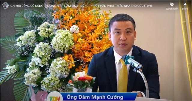 Nh&#224; Thủ Đức (TDH): ĐHCĐ bất th&#224;nh, Tổng gi&#225;m đốc chia sẻ về dự &#225;n bất động sản li&#234;n quan đến khoản thuế 365 tỷ đồng - Ảnh 1