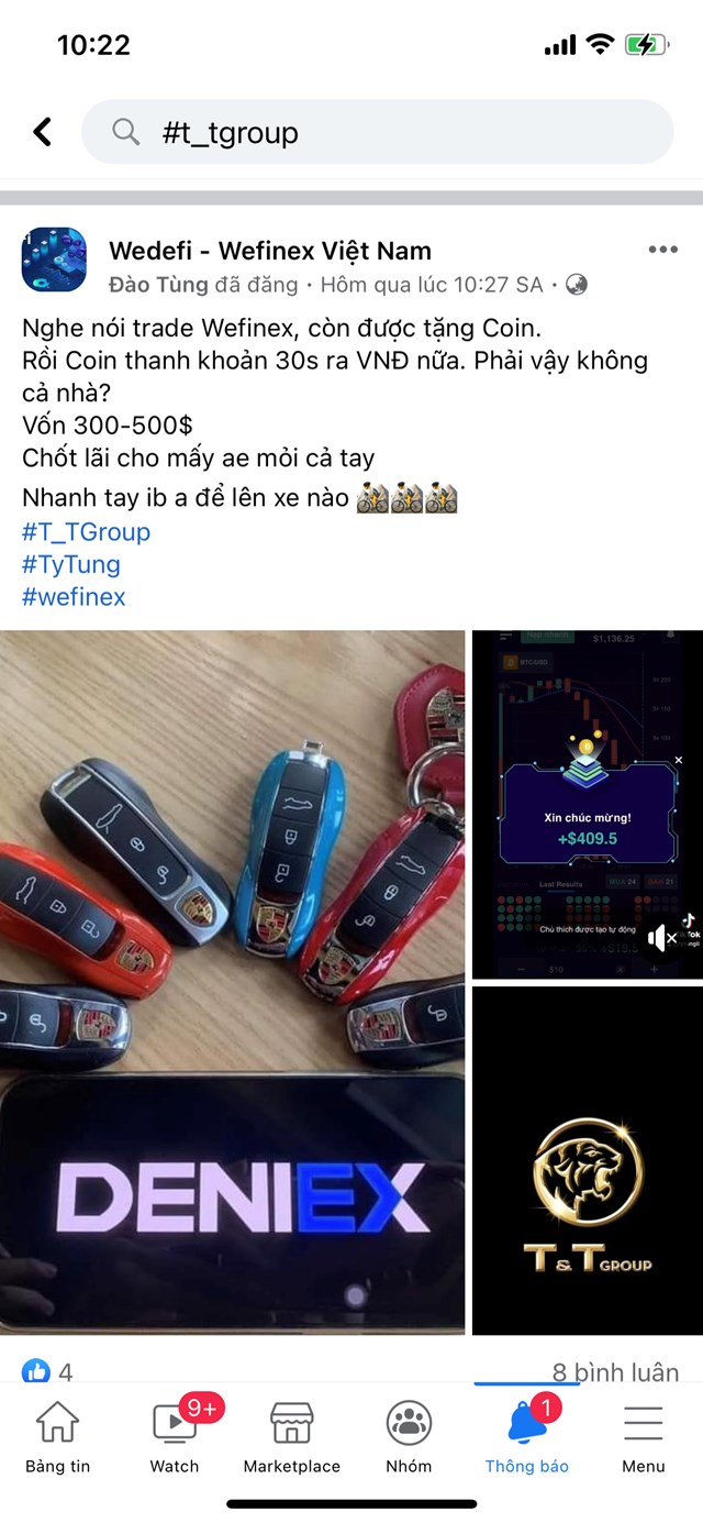 Ph&#225;t hiện s&#224;n tiền ảo mạo danh thương hiệu Tập đo&#224;n T&amp;T Group - Ảnh 1