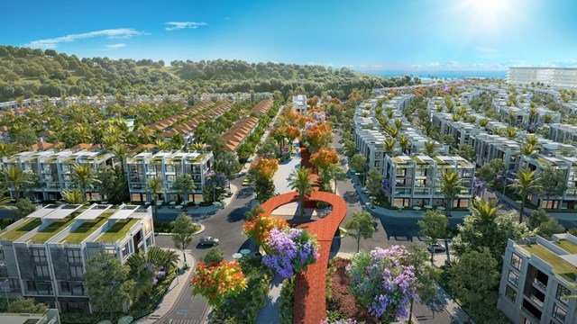 Phối cảnh dự án Myhomes Tân Á Đại Thành.