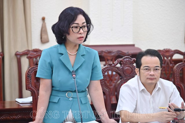 Tiếp tục ho&#224;n thiện B&#225;o c&#225;o về t&#236;nh h&#236;nh xử l&#253; v&#224; kết quả r&#224; so&#225;t văn bản quy phạm ph&#225;p luật - Ảnh 2