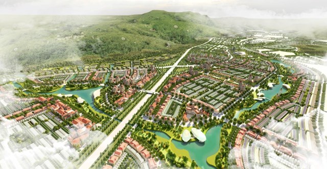 Phối cảnh dự &aacute;n Khu đ&ocirc; thị Li&ecirc;n Khương - Prenn. Nguồn: Sở X&acirc;y dựng L&acirc;m Đồng.