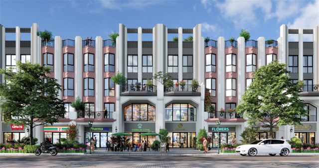 Kh&ocirc;ng gian hoa lệ của phố mua sắm mang phong c&aacute;ch Art Deco