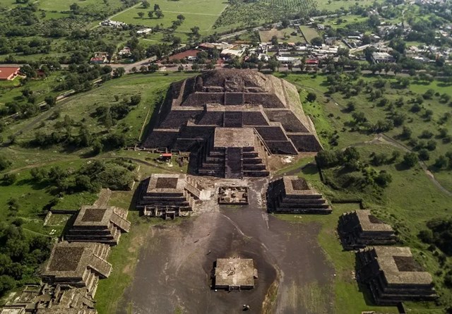 Kim tự th&aacute;p Mặt Trăng ở Teōtīhuacān - Ảnh: HERITAGE DAILY &nbsp;