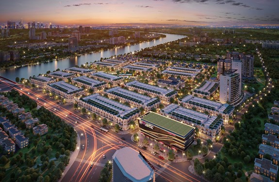 Shophouse Valerich Tiến Lộc Garden với lợi thế đắt gi&aacute; từ vị tr&iacute; kết nối trong khu vực
