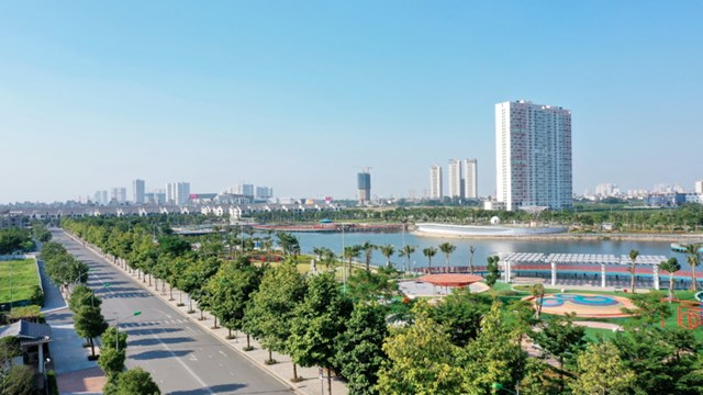 Anland Lakeview tọa lạc tại trung t&acirc;m của Khu đ&ocirc; thị Dương Nội &nbsp;