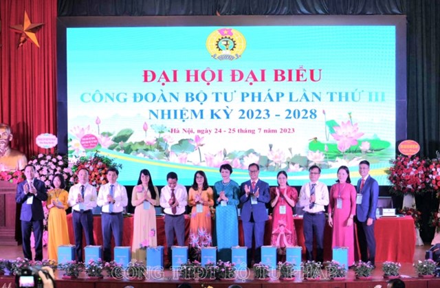C&#244;ng đo&#224;n Bộ Tư ph&#225;p: Phấn đấu thực hiện thắng lợi phương hướng, nhiệm vụ trong nhiệm kỳ 2023-2028 - Ảnh 3