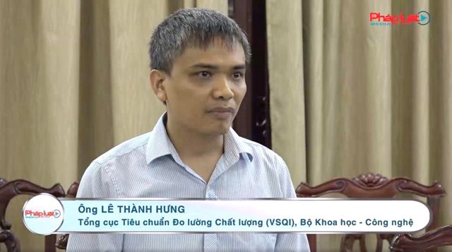 &Ocirc;ng L&ecirc; Th&agrave;nh Hưng ph&aacute;t biểu tại hội thảo do B&aacute;o Ph&aacute;p luật Việt Nam tổ chức vừa qua.