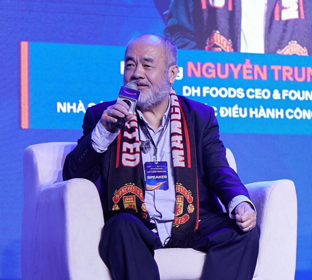 &Ocirc;ng Nguyễn Trung Dũng - Tổng Gi&aacute;m đốc ki&ecirc;m Nh&agrave; s&aacute;ng lập DH Foods.