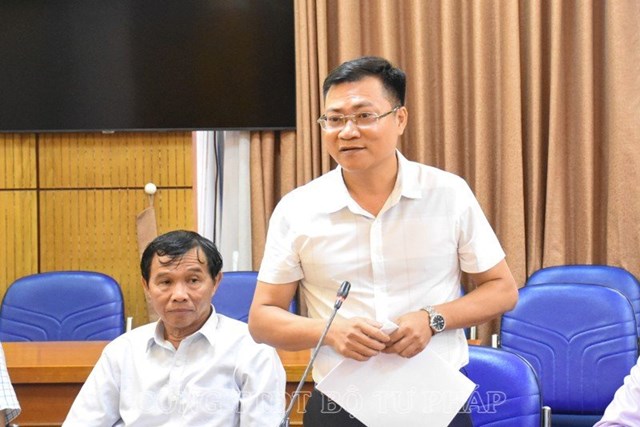 Đại diện Sở Tư ph&aacute;p Th&aacute;i Nguy&ecirc;n&nbsp;