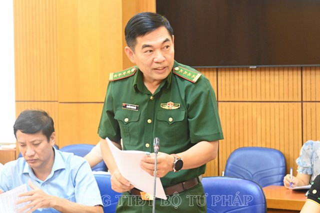 Đại t&aacute; Nguyễn Thanh Hải, Ph&oacute; Chủ nhiệm Ch&iacute;nh trị Bộ đội bi&ecirc;n ph&ograve;ng Việt Nam