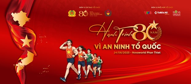 Giải chạy “Hành trình 80 năm vì An ninh Tổ quốc” sẽ chính thức khởi tranh vào ngày 24/08