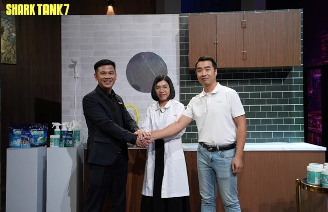 Shark Tank Việt Nam m&#249;a 7: Shark Th&#225;i xuất chi&#234;u, cạnh tranh với d&#224;n &#39;c&#225; mập&#39; k&#236; cựu&#39;, chốt deal đầu ti&#234;n khi tham gia &#39;bể c&#225; mập&#39;&#160;&#160; - Ảnh 3