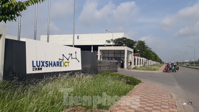 Tập đo&agrave;n Apple li&ecirc;n tục về khảo s&aacute;t điều kiện sản xuất Iphone tại C&ocirc;ng ty Luxshare &ndash; ICT ở tỉnh Bắc Giang