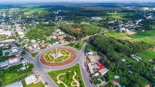 Một g&oacute;c th&agrave;nh phố Tr&agrave; Vinh. Nguồn: Internet