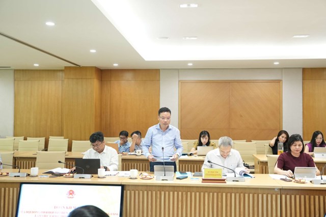 &Ocirc;ng Đặng Khắc Lợi, Ph&oacute; Cục trưởng Cục B&aacute;o ch&iacute; th&ocirc;ng tin về c&ocirc;ng t&aacute;c triển khai truyền th&ocirc;ng ch&iacute;nh s&aacute;ch