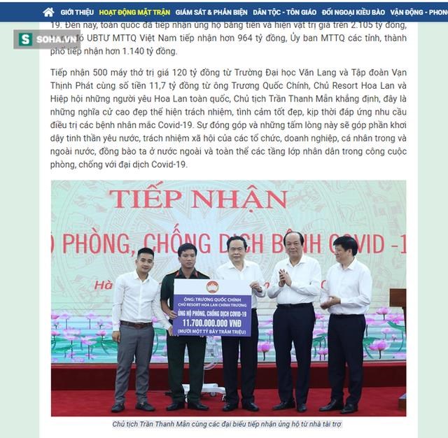 Bị chỉ tr&#237;ch d&#249; ủng hộ 11,7 tỷ đồng chống Covid, đại gia lan đột biến n&#243;i: “Người qu&#226;n tử sống l&#224; để cho đi” - Ảnh 2