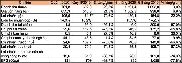 Fecon l&#227;i qu&#253; II giảm gần 81% do kh&#244;ng c&#242;n lợi nhuận từ tho&#225;i vốn - Ảnh 1
