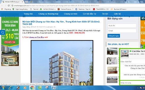 Chung cư mini ở H&agrave; Nội vẫn li&ecirc;n tục được x&acirc;y dựng v&agrave; mở b&aacute;n