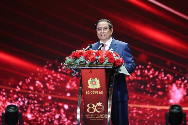 Thủ tướng Phạm Minh Chính phát biểu chỉ đạo tại Đại hội Thi đua 