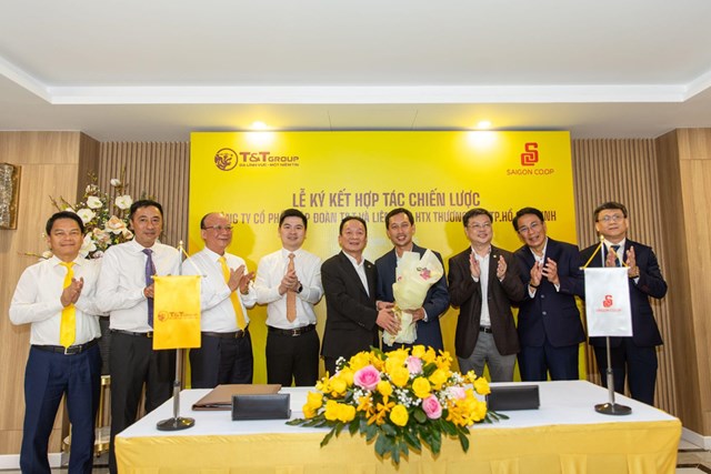 Sự kiện k&yacute; kết h&ocirc;m nay l&agrave; bước khởi đầu quan trọng trong tiến tr&igrave;nh hợp t&aacute;c giữa T&amp;T Group v&agrave; Saigon Co.op. &nbsp;