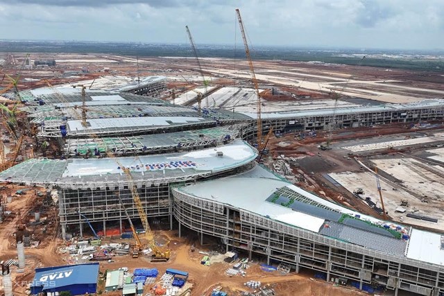 Sân bay quốc tế Long Thành sẽ hoàn thành giai đoạn 1 vào tháng 12/2025 Sân bay quốc tế Long Thành sẽ hoàn thành giai đoạn 1 vào tháng 12/2025