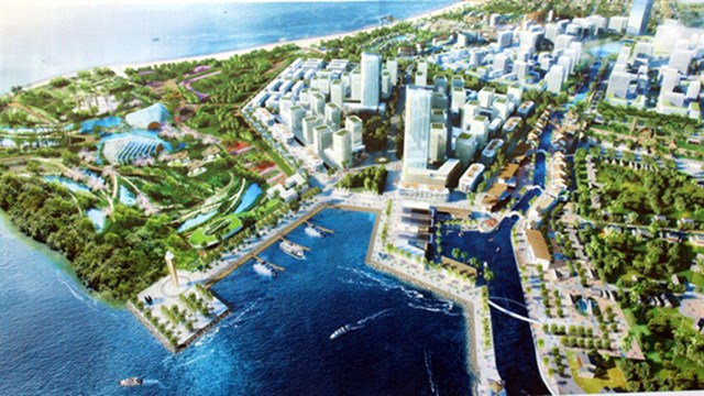 Phối cảnh dự &aacute;n khu nghỉ dưỡng Nam Hội An. Nguồn: hoian.gov
