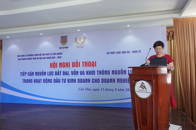 Tiếp cận nguồn lực đất đai, vốn v&#224; khơi th&#244;ng nguồn lực trong hoạt động đầu tư kinh doanh cho doanh nghiệp - Ảnh 1