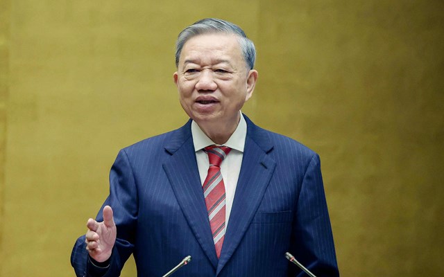 Đại tướng Tô Lâm, Tổng Bí thư BCH Trung ương Đảng Cộng sản Việt Nam. (Ảnh: TTXVN)