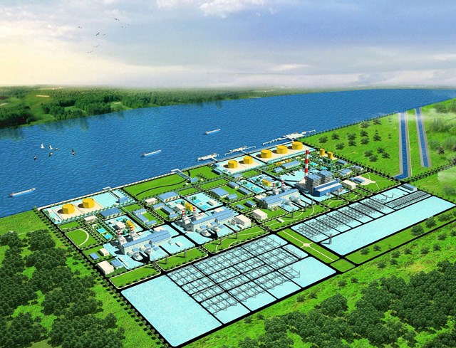 Phối cảnh Trung t&acirc;m nhiệt điện &Ocirc; M&ocirc;n.