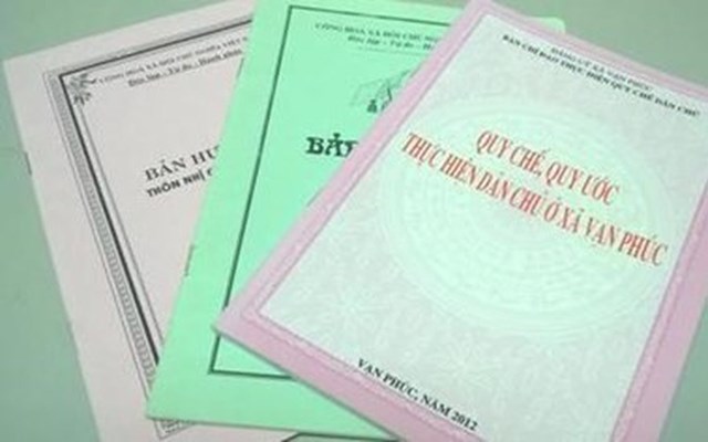 Quy định về x&acirc;y dựng v&agrave; thực hiện hương ước, quy ước của cộng đồng d&acirc;n cư. &nbsp;