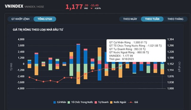 D&#242;ng tiền c&#225; nh&#226;n vẫn b&#249;ng nổ, mua r&#242;ng 1.800 tỷ đồng tuần qua - Ảnh 1